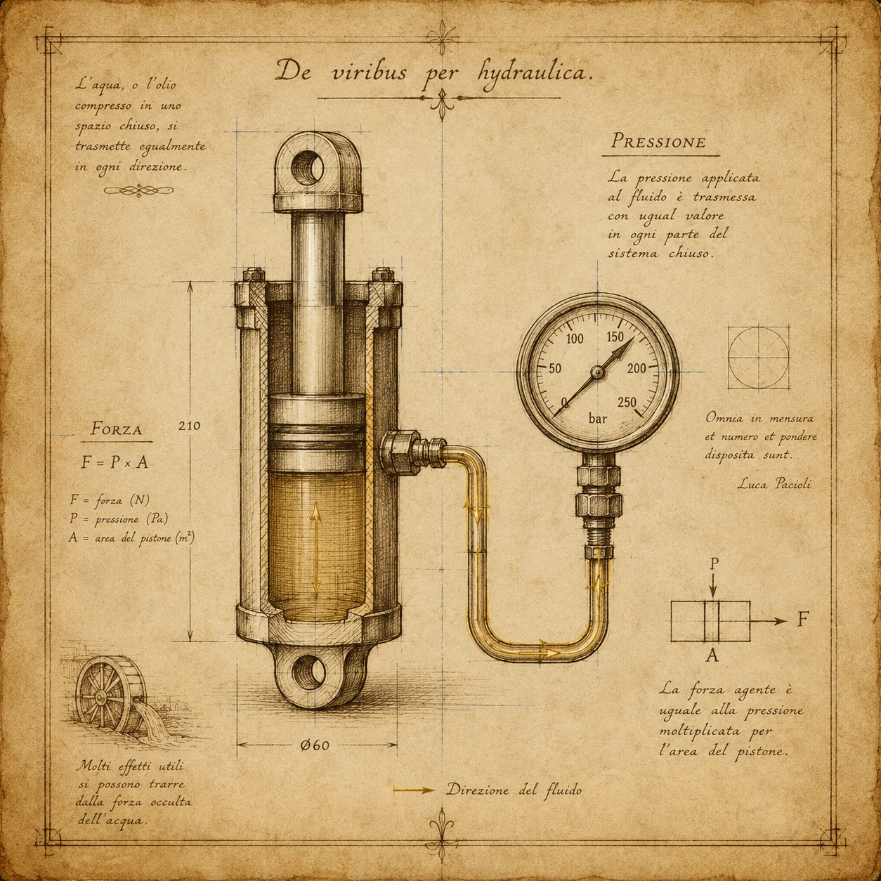 Beginner tier, Da Vinci hydraulic plate
